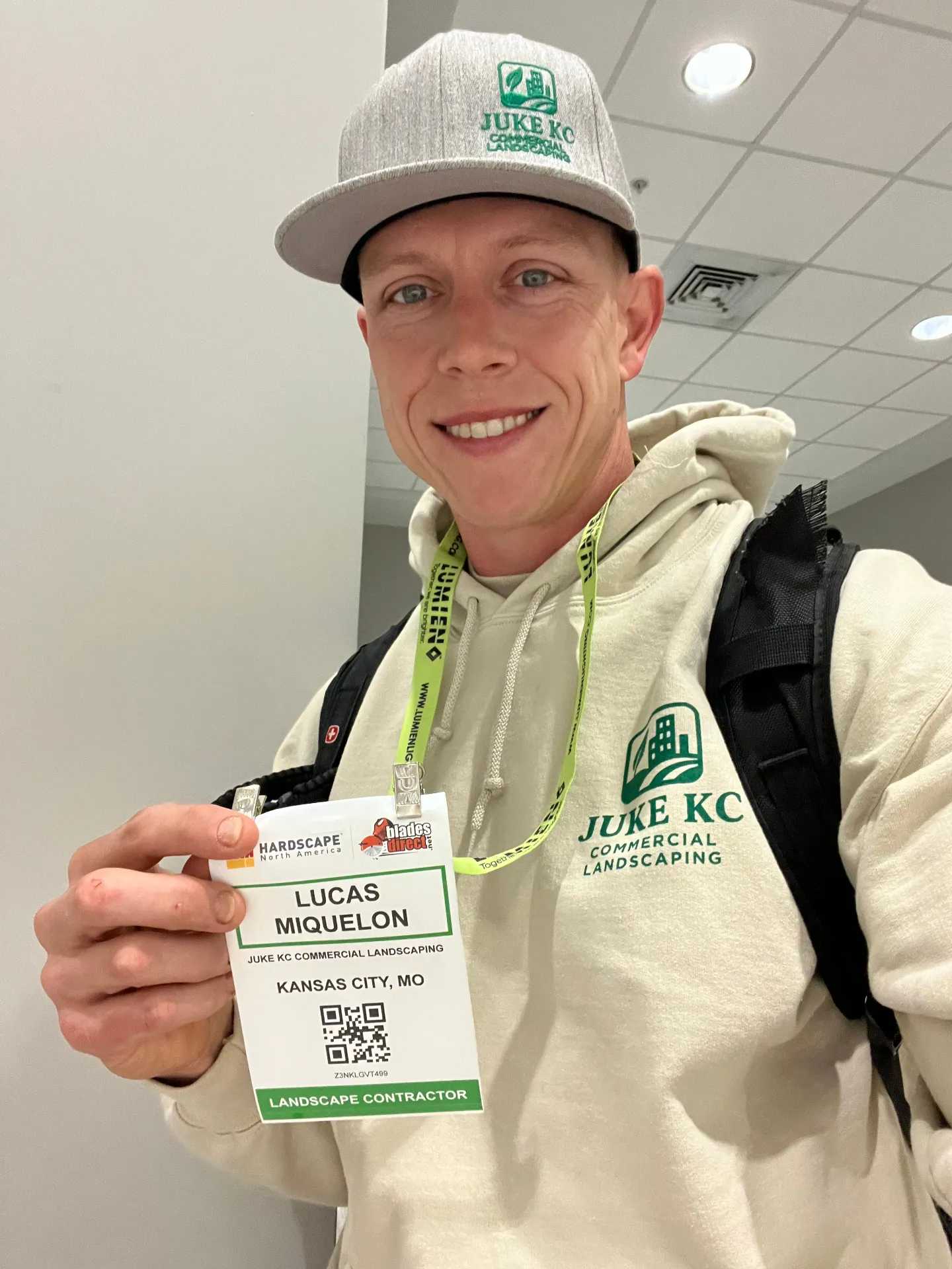 Lucas Miquelon, Owner/Operator of Juke KC Commercial Landscaping