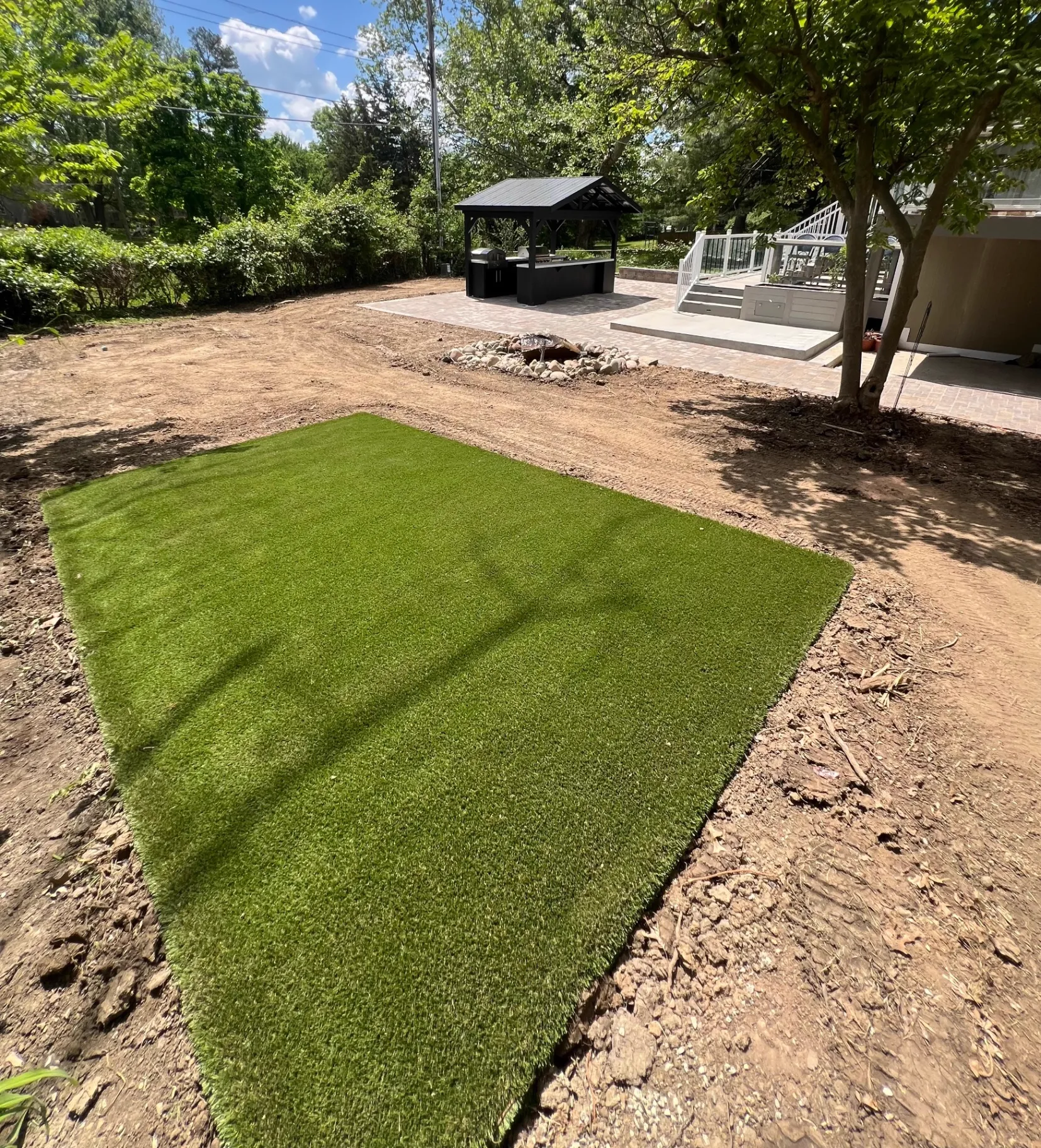 Pet Turf Area